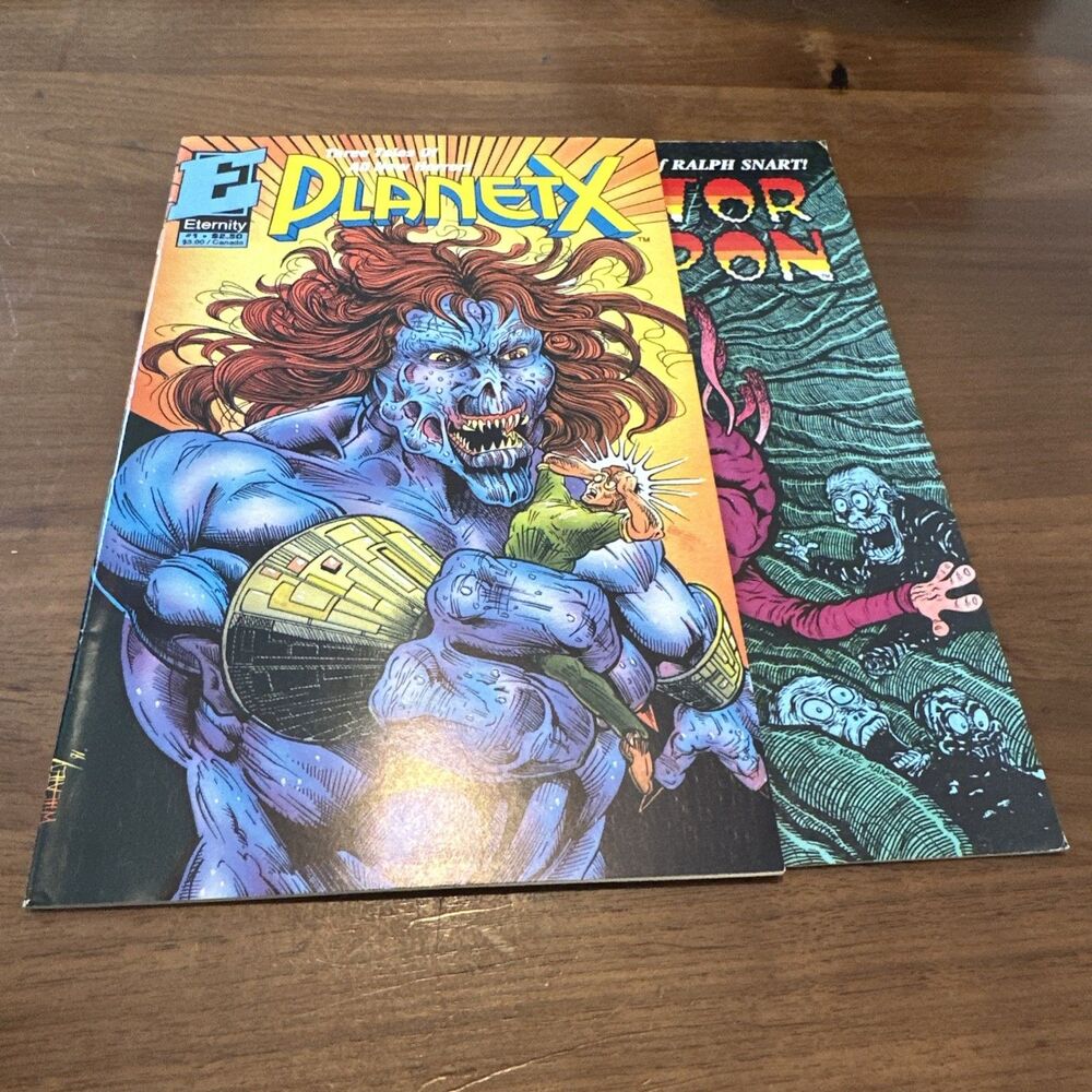 5 for $30 Lot Of 2 Eternity Comics Planet X #1 & Doctor Gorpon #3